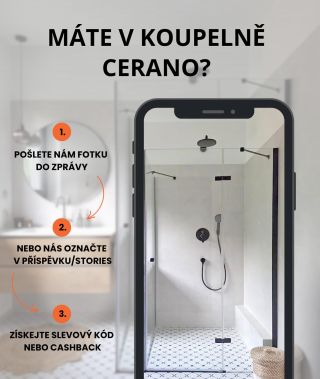 📸 Máte doma CERANO? Podělte se s námi o to, jak naše produkty září ve vaší koupelně! 🛁 Pošlete nám fotku do zprávy 💌 nebo...